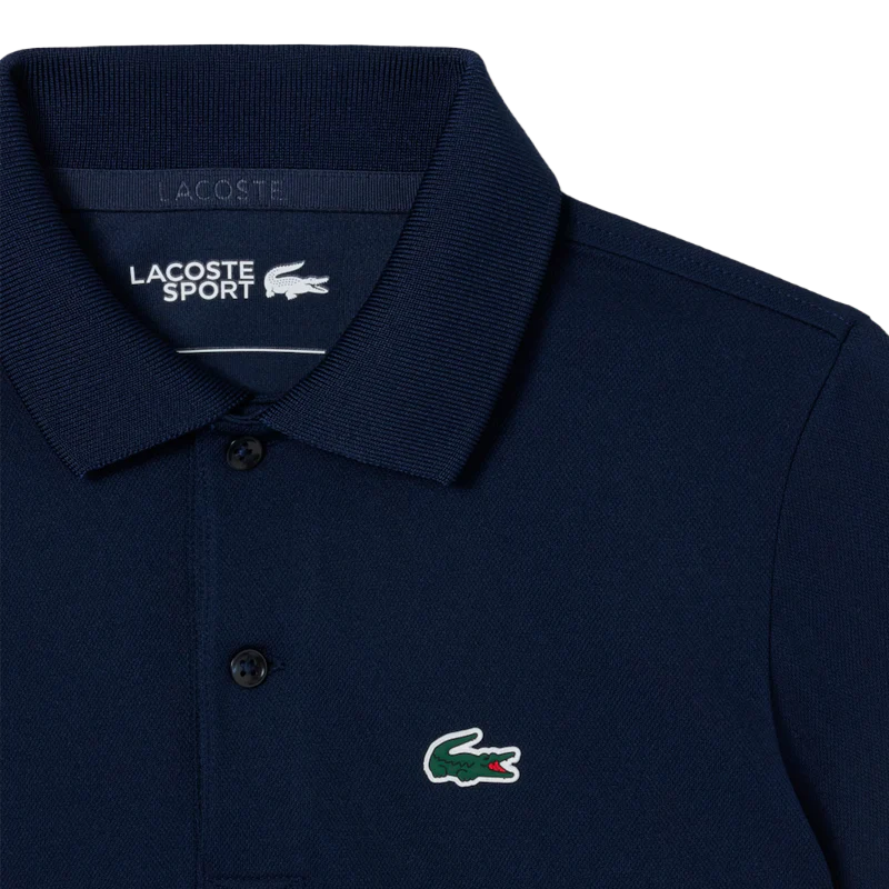 Polo Lacoste Ultra Dry Junior Azul Marino