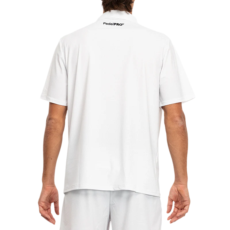 Polo Pro Elite PadelPRO Blanco
