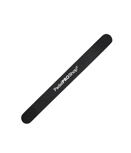 Protector PadelPROShop Carbono Negro con Logo 2025