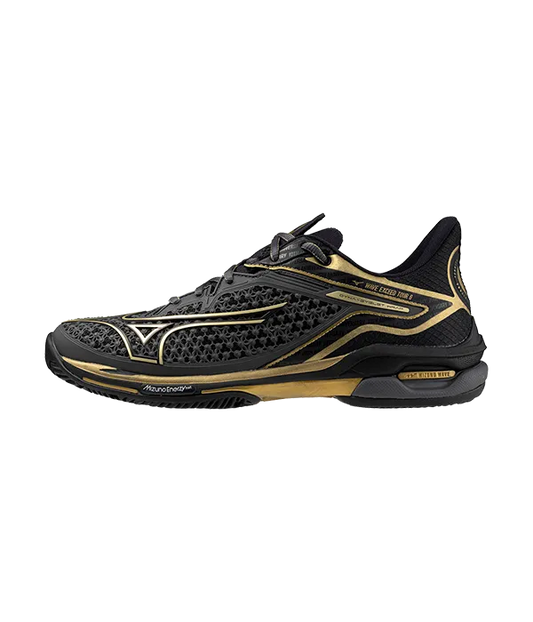 Zapatillas Mizuno Wave Exceed Tour 6 CC 10th Negro/Oro