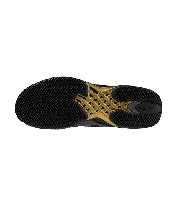 Zapatillas Mizuno Wave Exceed Tour 6 CC 10th Negro/Oro