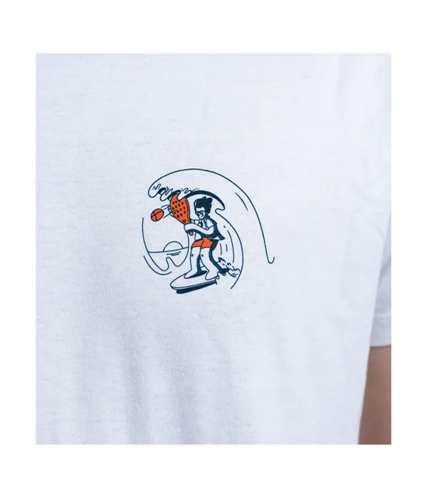 Camiseta Padel Surf White