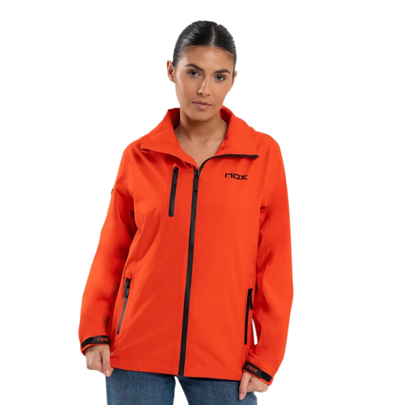 Softshell Nox Team Rojo Negro Mujer 2026