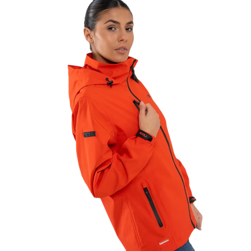 Softshell Nox Team Rojo Negro Mujer 2026