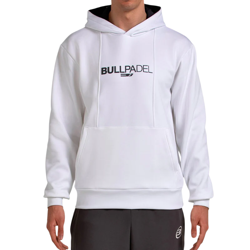 Sudadera Bullpadel Acube Blanco 2026