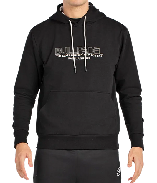 Sudadera Bullpadel Boyen Negro 2025