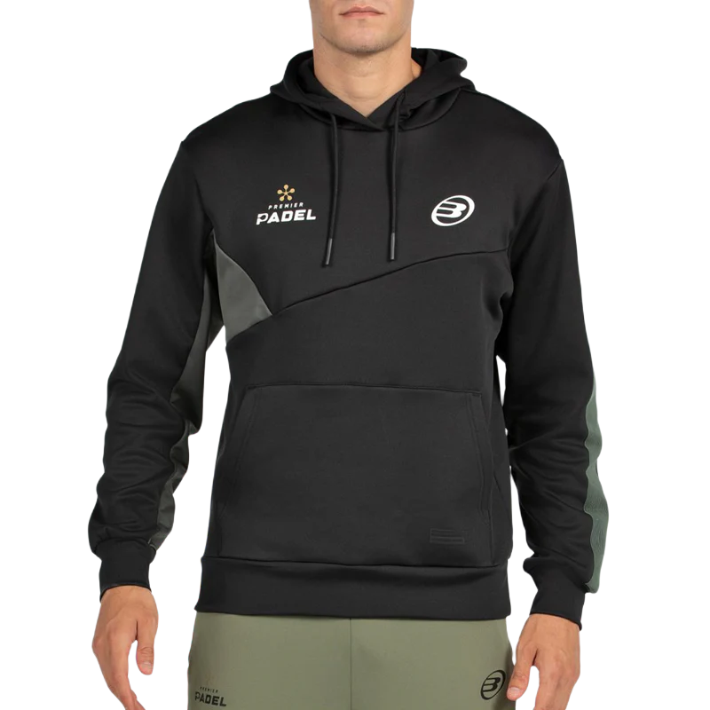 Sudadera Bullpadel Palmiro Negro 2026 Premier Padel