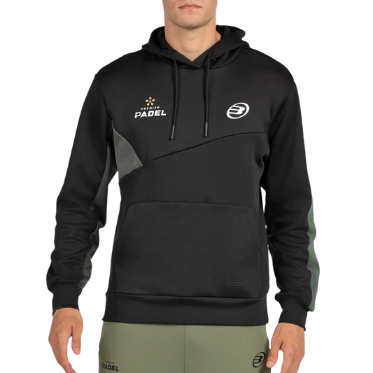 Sudadera Bullpadel Palmiro Negro 2026 Premier Padel
