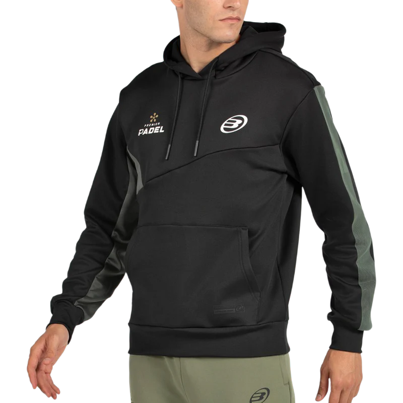 Sudadera Bullpadel Palmiro Negro 2026 Premier Padel