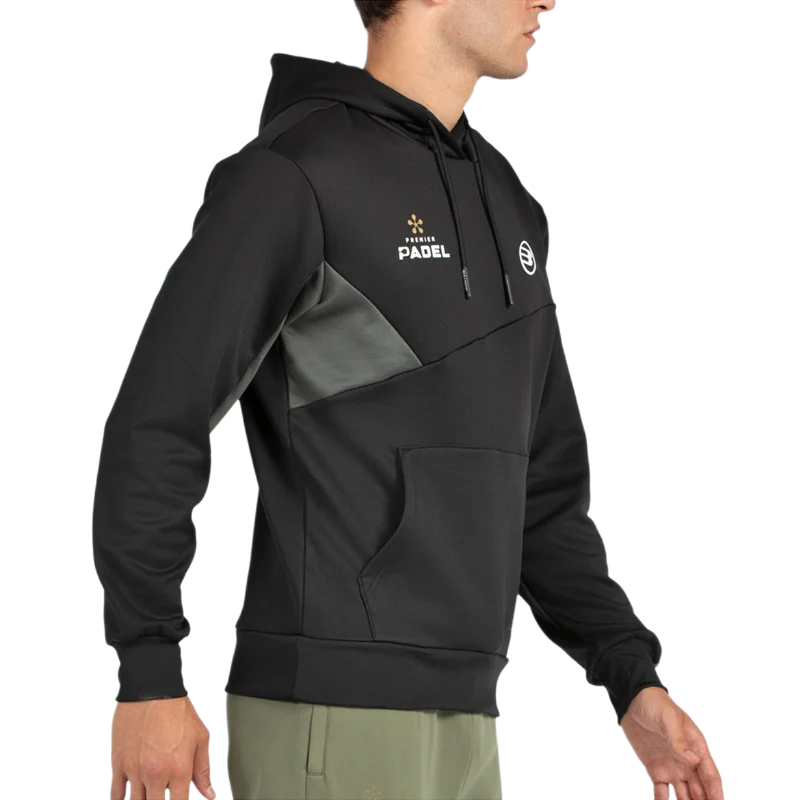 Sudadera Bullpadel Palmiro Negro 2026 Premier Padel