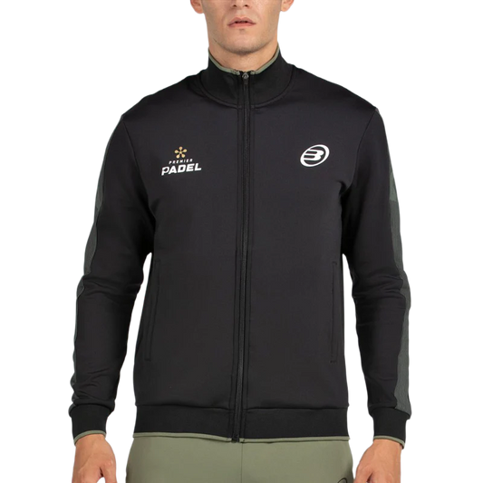 Sudadera Bullpadel Pindaro Premier Padel Negro