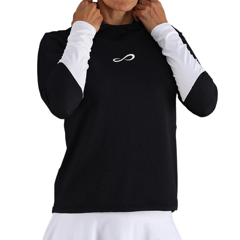 Sudadera Endless Breath Line Black White 2026