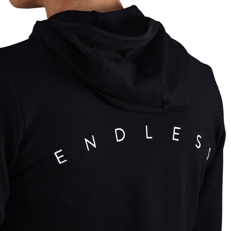 Sudadera Endless Breath Line Black White 2026