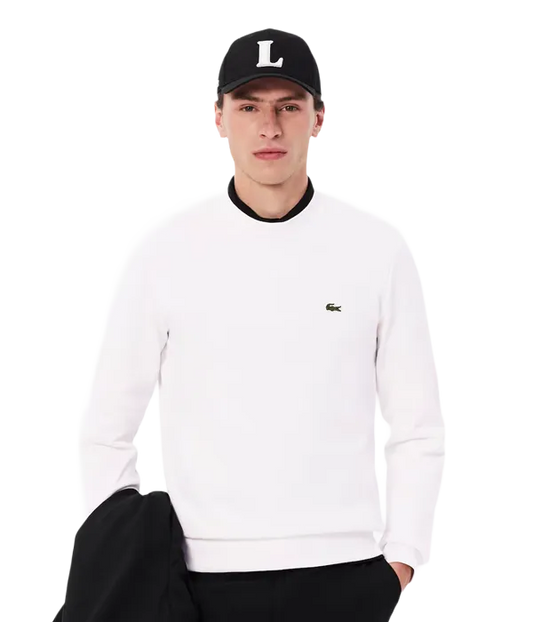 Sudadera Lacoste Blanca 2025