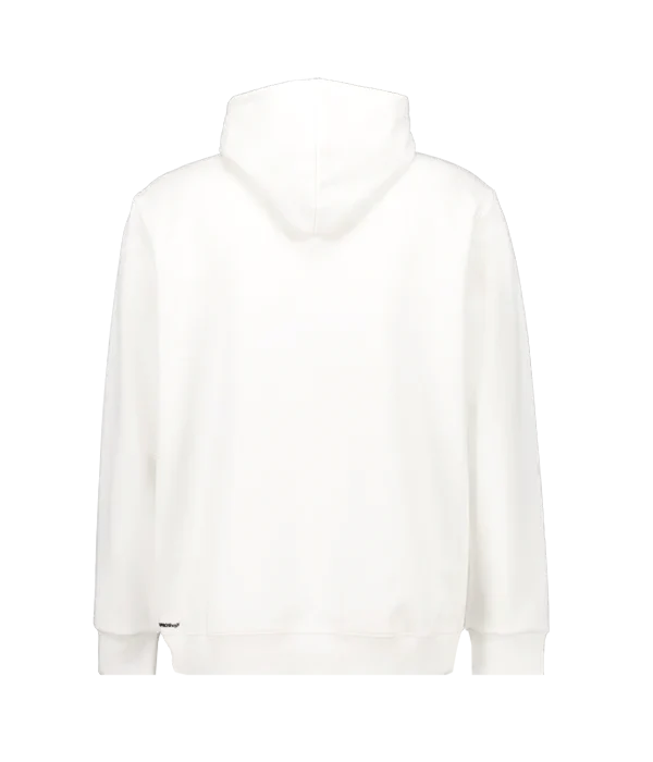 Sudadera PadelPROShop Blanca Logo Negro 2025