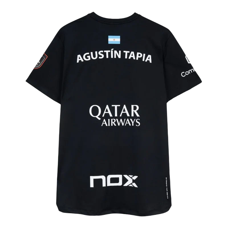 Camiseta NOX Sponsors AT10 Black 2026 A. Tapia