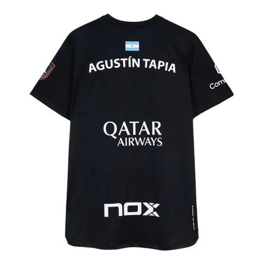 Camiseta NOX Sponsors AT10 Black 2026 A. Tapia