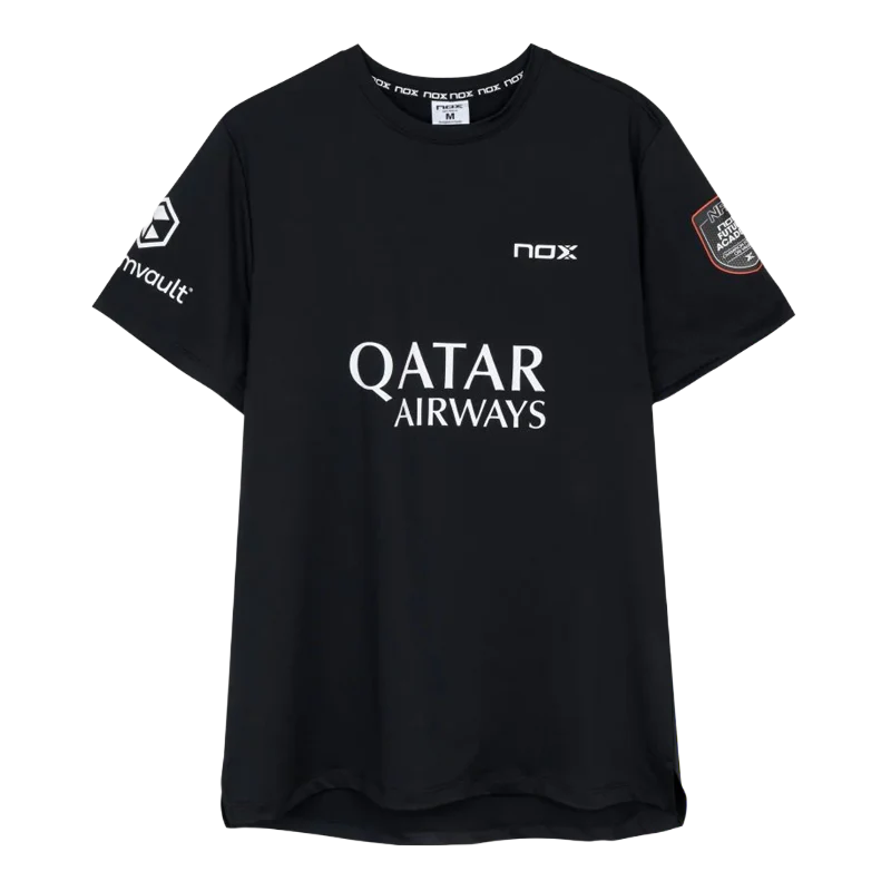 Camiseta NOX Sponsors AT10 Black 2026 A. Tapia