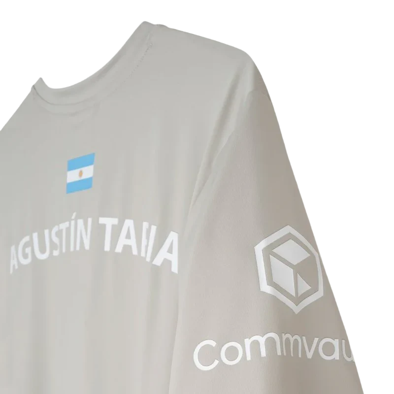 Camiseta NOX Sponsors AT10 Light Grey 2026 A. Tapia