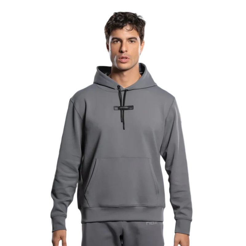 Sudadera NOX Street Hombre Steel Grey 2026