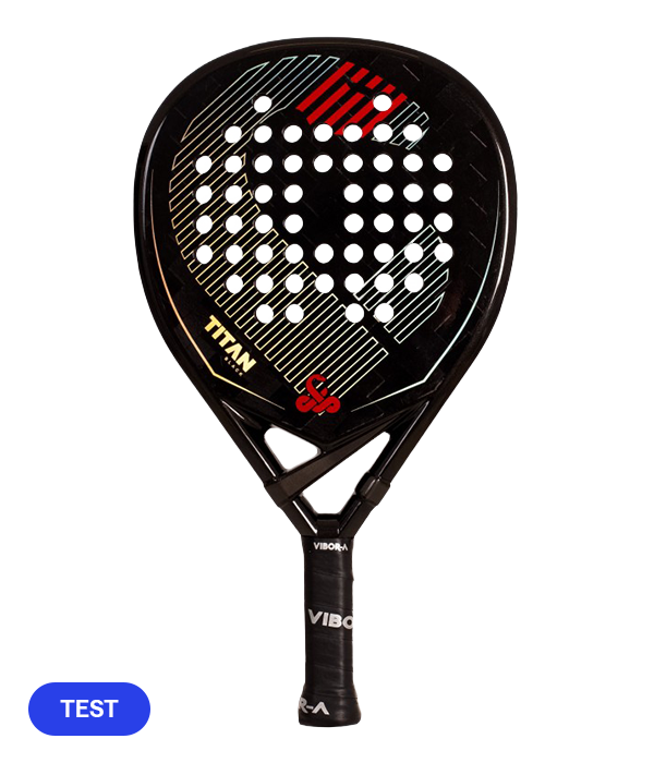 Pala de TEST VIBOR-A Titan 15K Black 2026