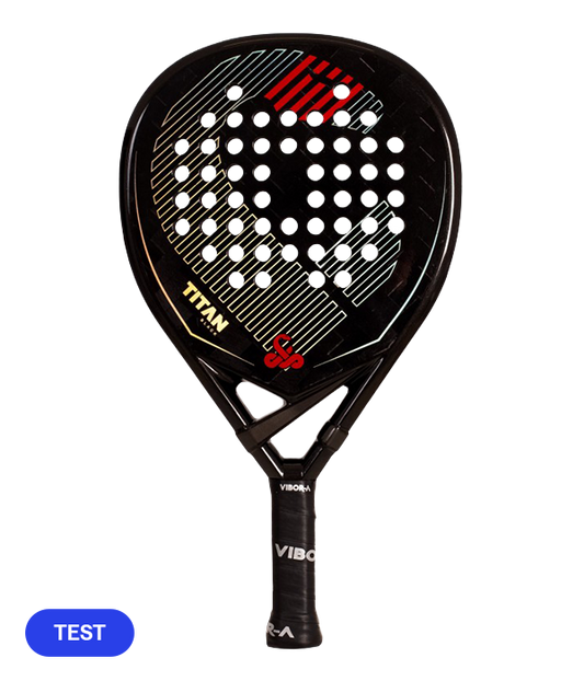 Pala de TEST VIBOR-A Titan 15K Black 2026