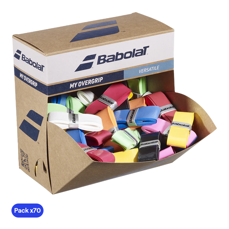 Tambor Overgrips Babolat My Overgrip Versatile Multicolor (x70)