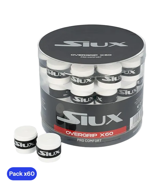 Tambor Siux Pro Comfort Lisos Blancos (Pack x60)