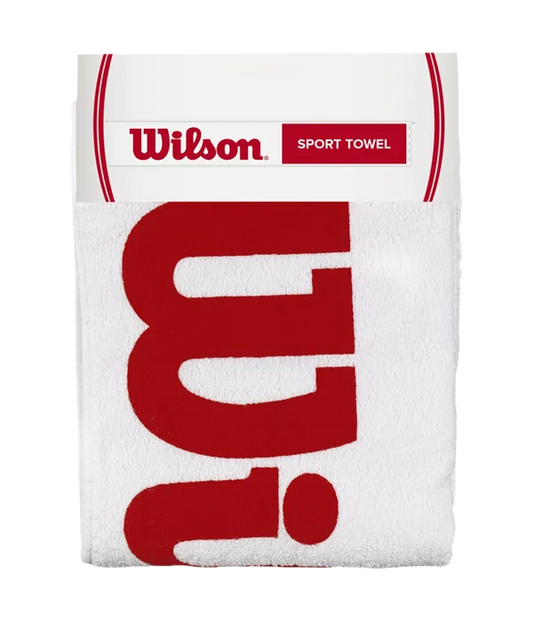Toalla Wilson Blanca Grande 2025
