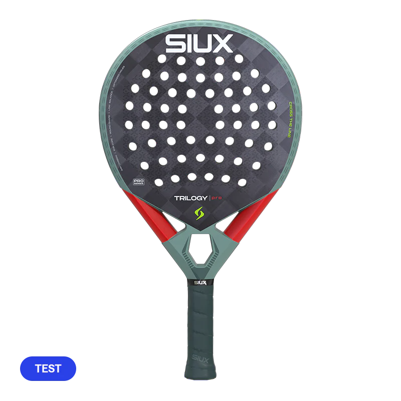 Pala de TEST Siux Trilogy Pro 2026 Ash Green