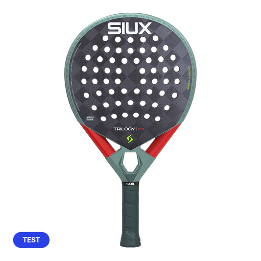 Pala de TEST Siux Trilogy Pro 2026 Ash Green