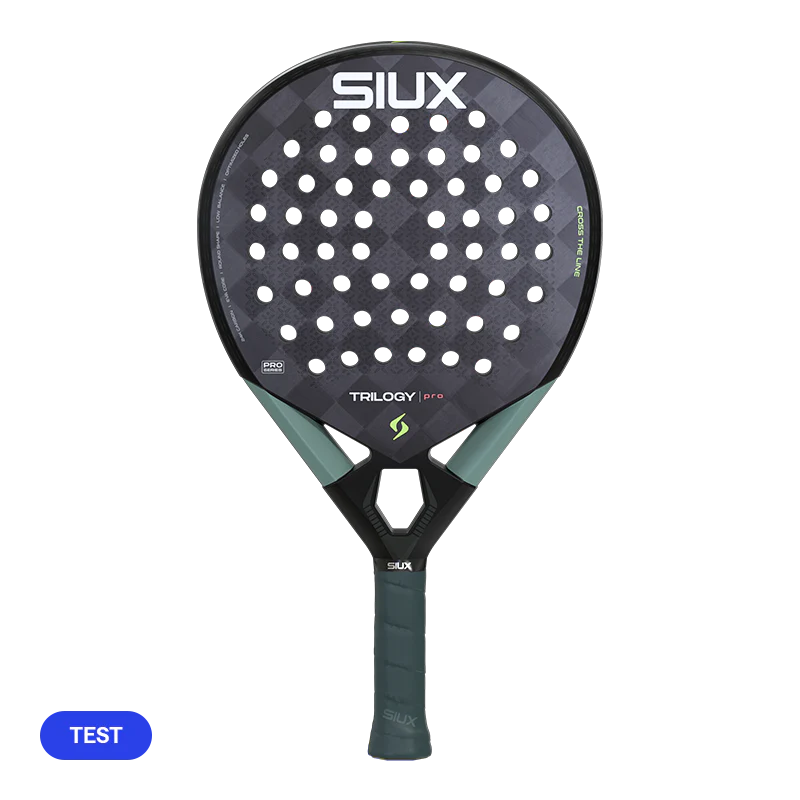 Pala de TEST Siux Trilogy Pro 2026 Noir Fog