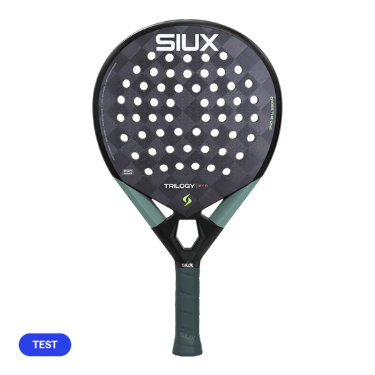 Pala de TEST Siux Trilogy Pro 2026 Noir Fog