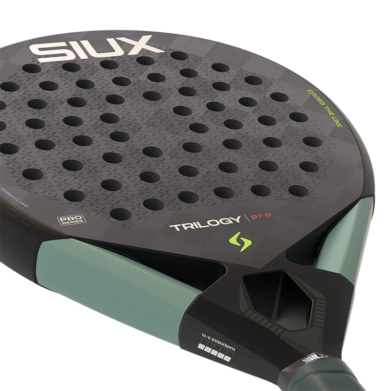Pala de TEST Siux Trilogy Pro 2026 Noir Fog