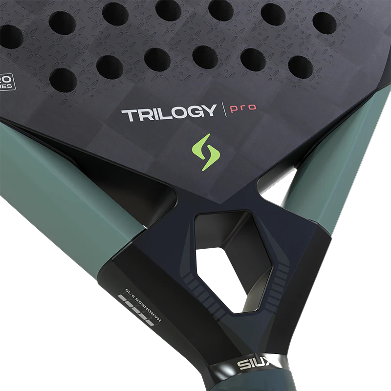 Pala de TEST Siux Trilogy Pro 2026 Noir Fog