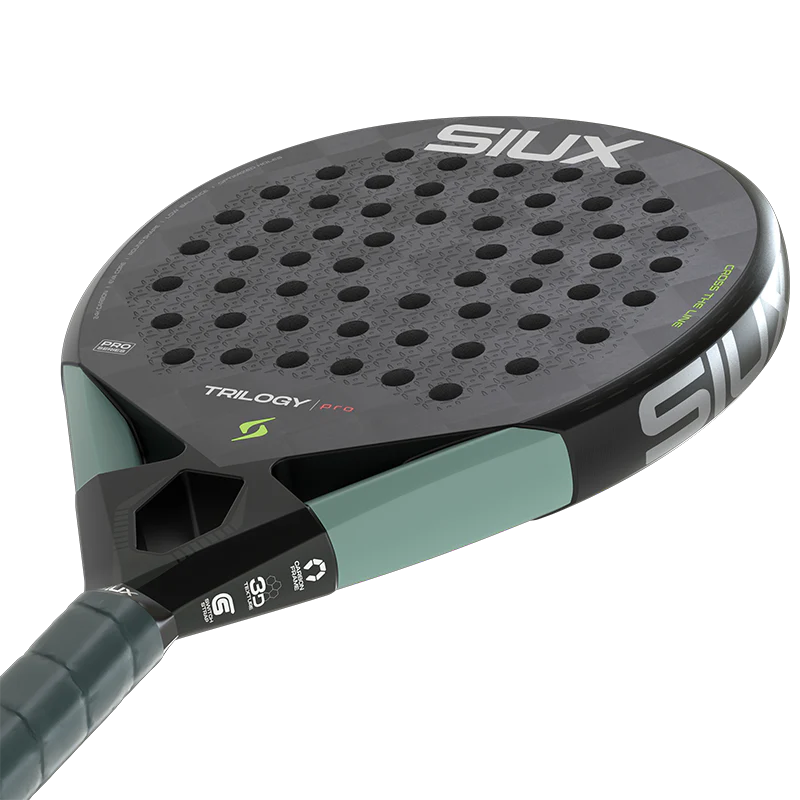 Pala de TEST Siux Trilogy Pro 2026 Noir Fog