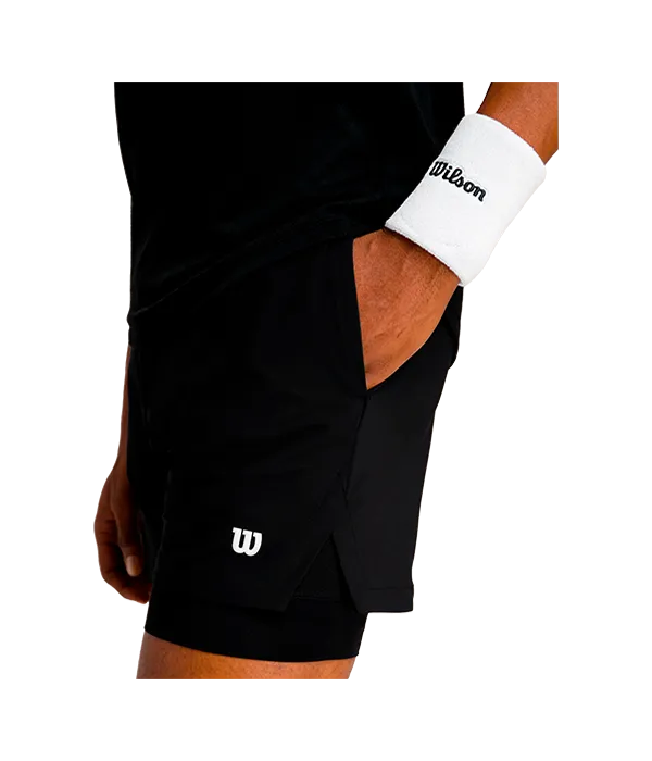 Pantalón Corto Wilson Tournament V2 7´´ Negro 2025