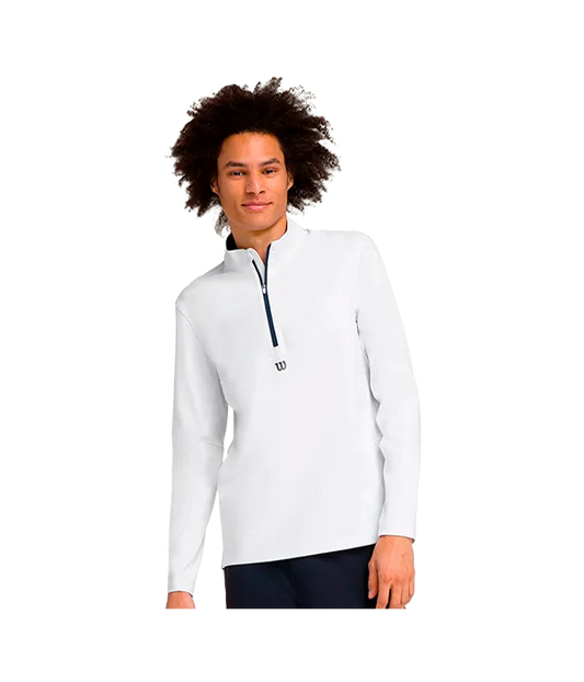 Sudadera Wilson Elevate Performance Blanco 2025