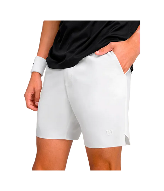 Pantalón Corto Wilson Tournamet V2 7´´ Blanco 2025