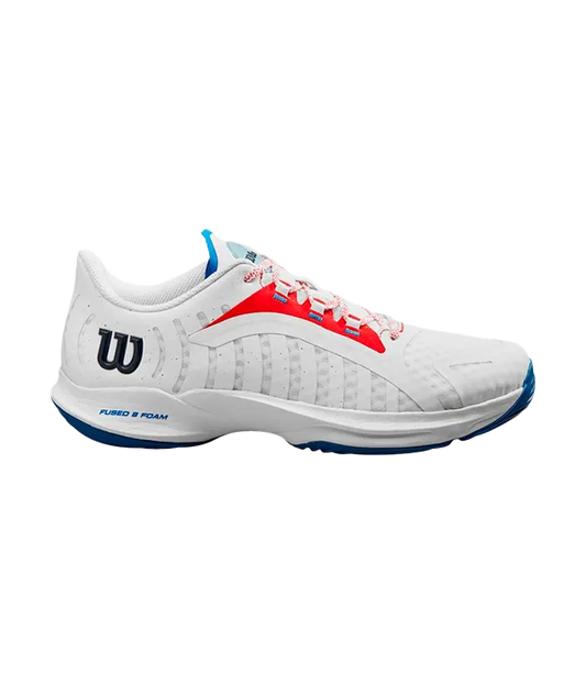 Zapatillas Wilson Hurakn Pro White/Wilson Red/D V Blue