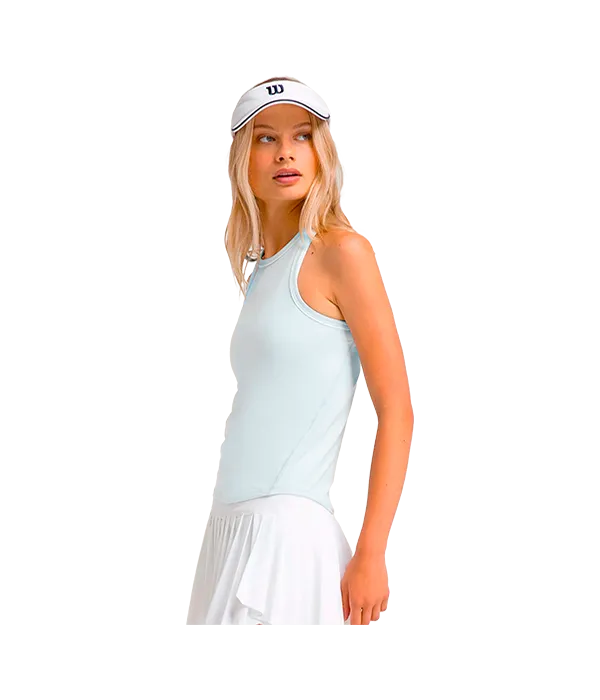 Camiseta Tirantes Wilson Fieldhouse Lite Mujer Blanco 2025