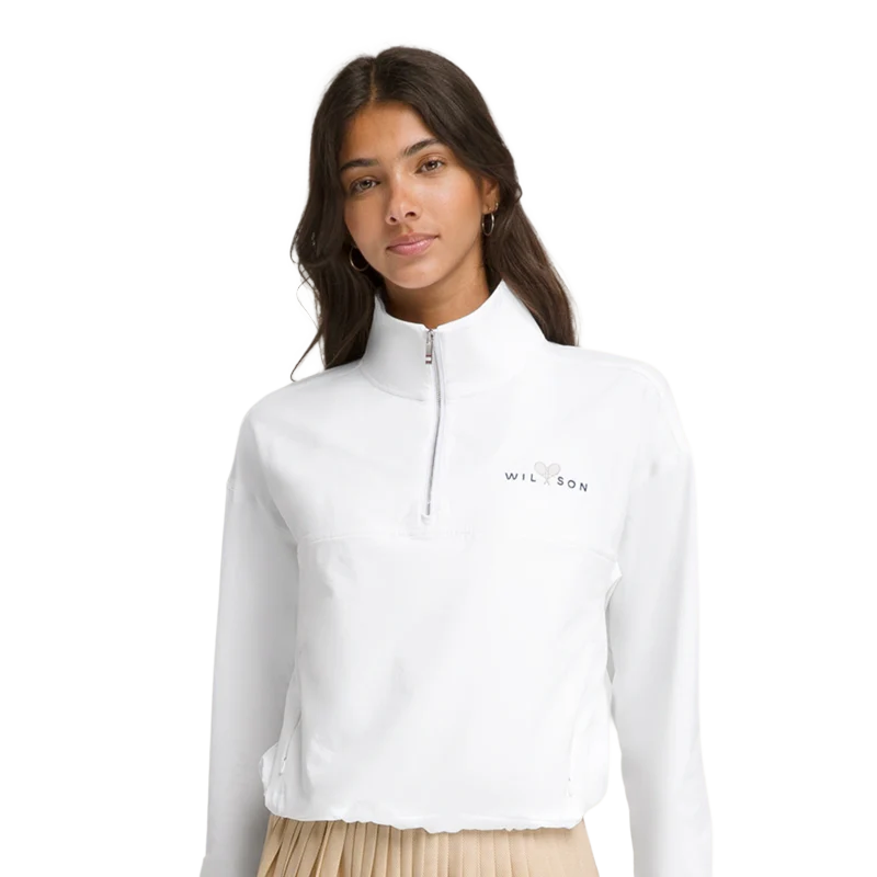 Sudadera Wilson Davensport Mujer Blanco