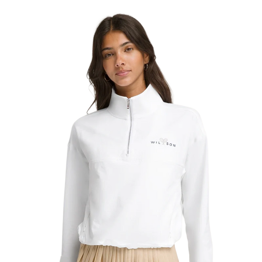 Sudadera Wilson Davensport Mujer Blanco