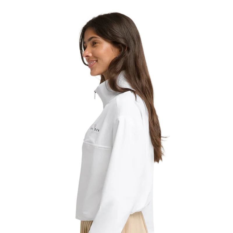 Sudadera Wilson Davensport Mujer Blanco
