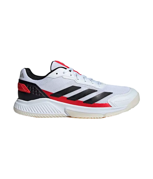 Zapatillas Adidas Courtquick Padel Blanco/Rojo