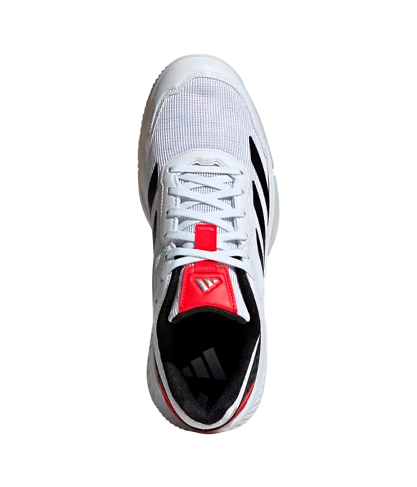 Zapatillas Adidas Courtquick Padel Blanco/Rojo