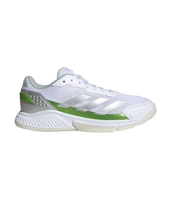 Zapatillas Adidas Courtquick Blanco/Verde Mujer 2025
