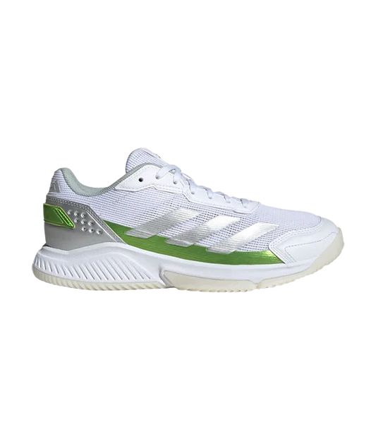 Zapatillas Adidas Courtquick Blanco/Verde Mujer 2025