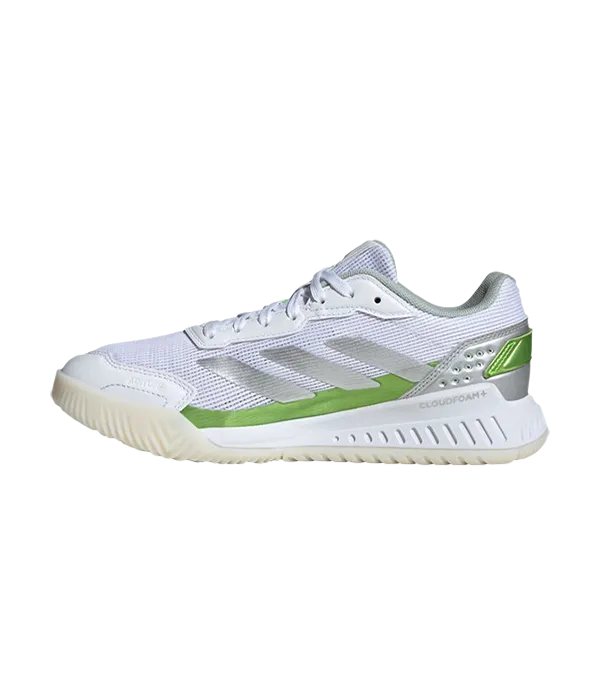Zapatillas Adidas Courtquick Blanco/Verde Mujer 2025