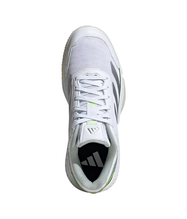 Zapatillas Adidas Courtquick Blanco/Verde Mujer 2025